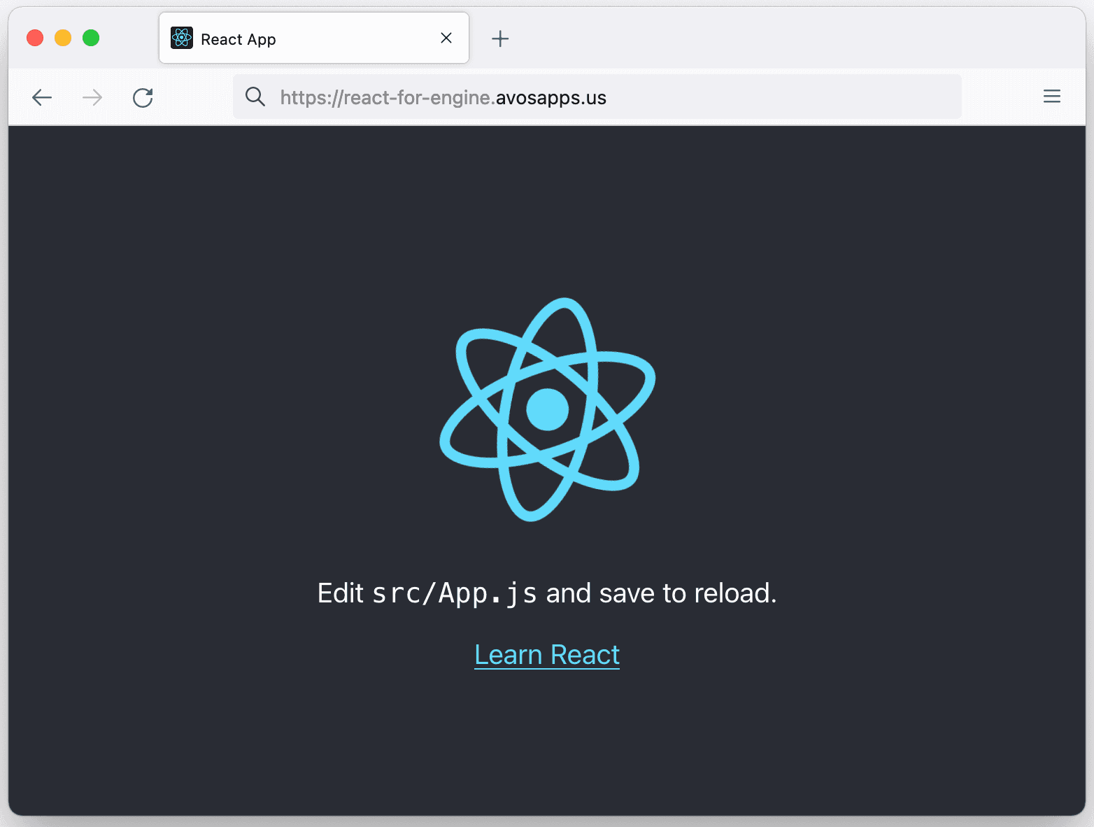react for engine react for engine