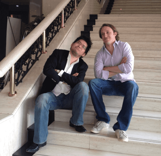 chad and steve in beijing